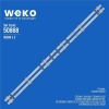 Wkset-5868 36288X2 Zn-32D06A-2 80330 V2.3-Ot 2X6 Dıod 3V 2 Adet Led Bar (3V6Led59Cm)