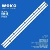 Wkset-6618 37282X3 Gj-2K16 D2P5-315 D407-V1.2  3 Adet Led Bar