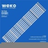 Wkset-6651 37319X8 Js-D-Ap5516-062Ec(71233)  8 Adet Led Bar (3V)
