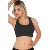 Si̇yah Mi  4027 Seamless Tül Pedli Toparlayıcı Büstiyer