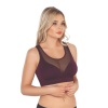 Bordo Mi  4028 Seamless Tül Toparlayıcı Büstiyer