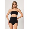 Si̇yah Mi  2931 Karın Balen Destekli Slip Lazer Korse