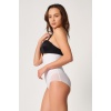 Beyaz Mi  2945 Tül Karyokalı Slip Lazer Korse