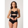 Si̇yah Mi  2708 Lazer Yüksek Bel Kesim Slip Korse