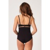 Si̇yah Mi  2708 Lazer Yüksek Bel Kesim Slip Korse