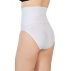 Beyaz Mi  2090 Önü Dantelli Yüksek Bel Slip Korse
