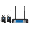 R-2200 Uhf 2 Yaka Kablosuz Telsiz Mikrofon Seti