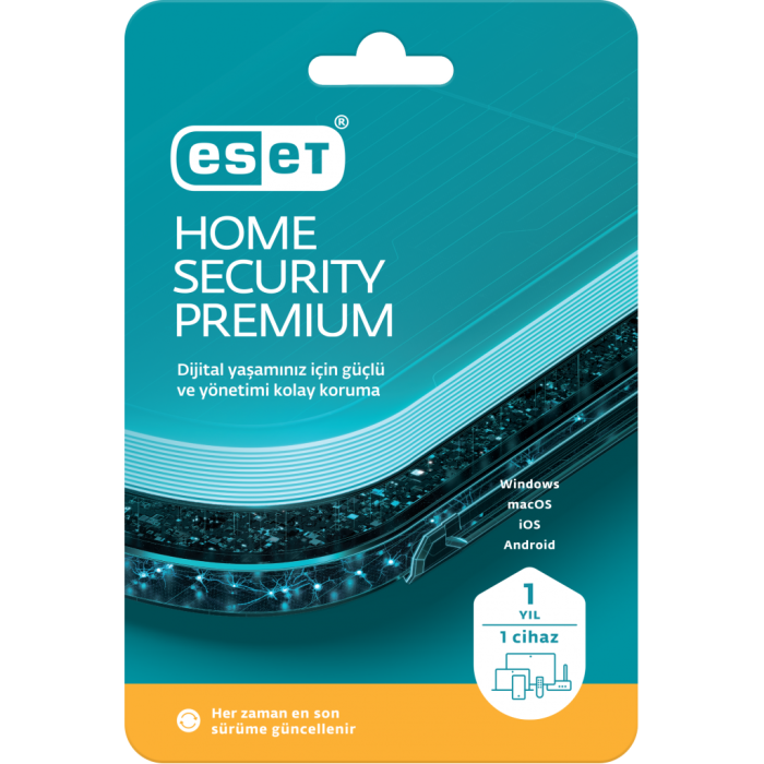 Eset Home Security Premium 1 Kullanıcı, 1 Yil, Box
