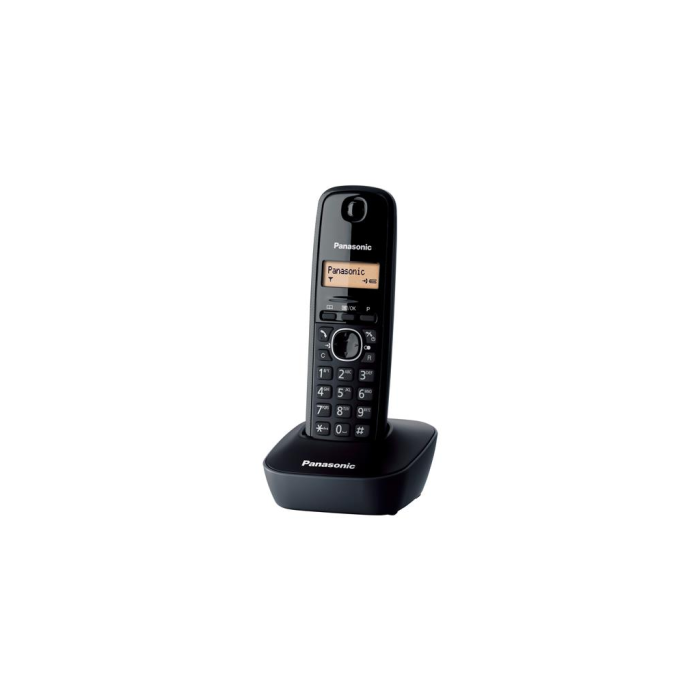 Panasonic Kx-Tg1611, Dect Telefon, Siyah, 17 Saat Konuşma, 150 Saat Be, 50 Kişilik Rehber