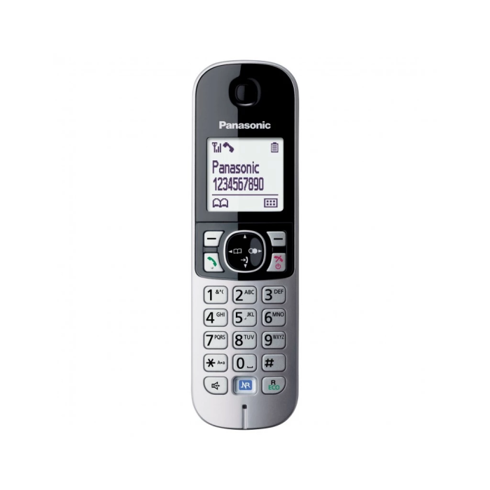 Panasonic Kx-Tg6811 Telsi̇z Telefon (Siyah) 18 Saat Konuşma, 170 Saat Be, 120 Kişilik Rehber