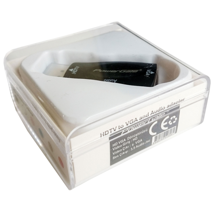 Powergate Pg-Htv01, Hmdi To Vga Çevirici Adaptör