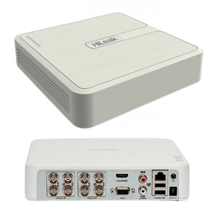 Hilook Dvr-108G-K1, 8Kanal, 2Mpix, H265, 1 Hdd Desteği, 5In1 Dvr Cihazı