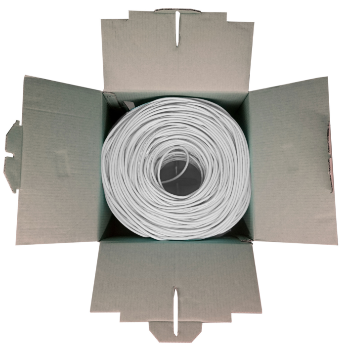 Powergate Cat6-Box-Gy, 23Awg 0,57Mm, Utp, Cat6 Kablo, 305M, Gri