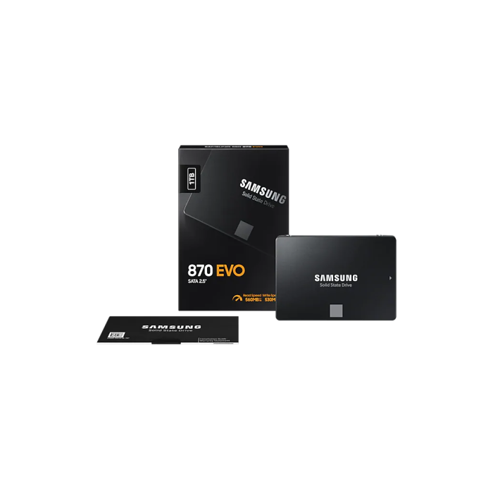 Mz-77E1T0Bw 870 Evo 1Tb 560/530, 2,5&Quot; Sata Ssd (Türkiye Distribütörü Garantili)