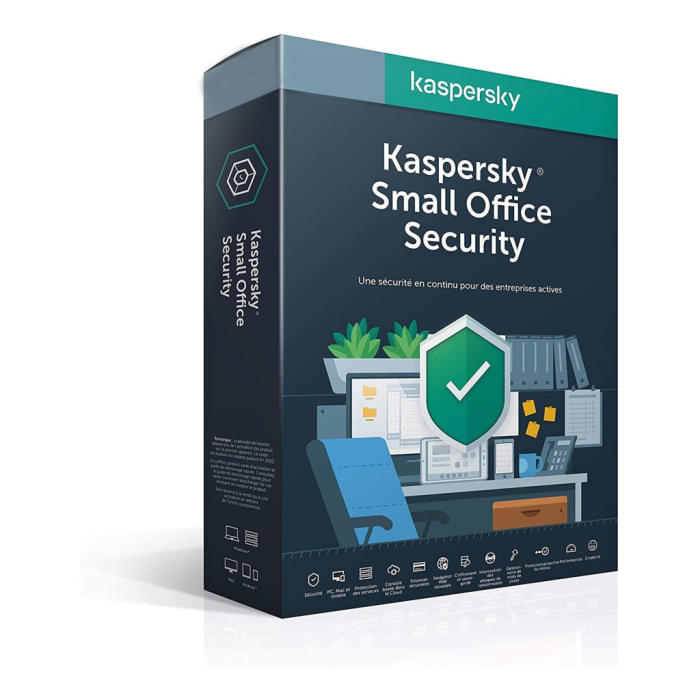 Kaspersky Small Office Security 3 Server +25 User,  1 Yil, Kutulu Ürün