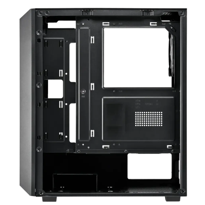 Vento Vg3400S Mid Tower, 650W 80+ Siyah, Temperli Cam, Rgb, Atx Gaming Kasa