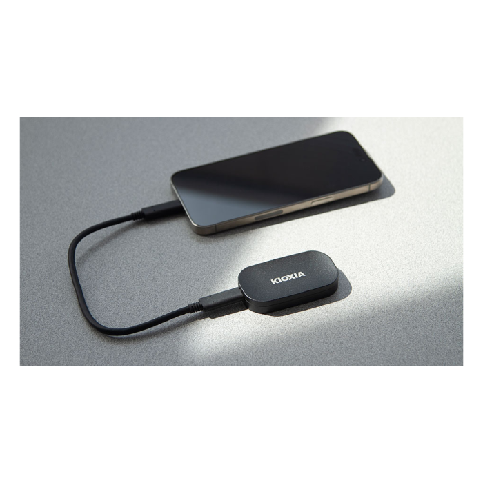Kioxia Exceria Plus, Lxd20K001Tg8, 1Tb, 1050/1000, Gen2, Usb 3.2, Taşınabilir Harici Ssd