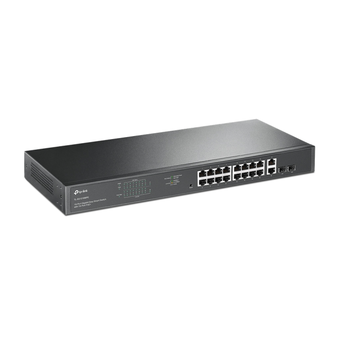 Sg1218Mpe 18 Port Gigabit, 16 Port Poe, + 2Port Gigabit Sfp, 250W, Rackmount Yönetilebilir Switch