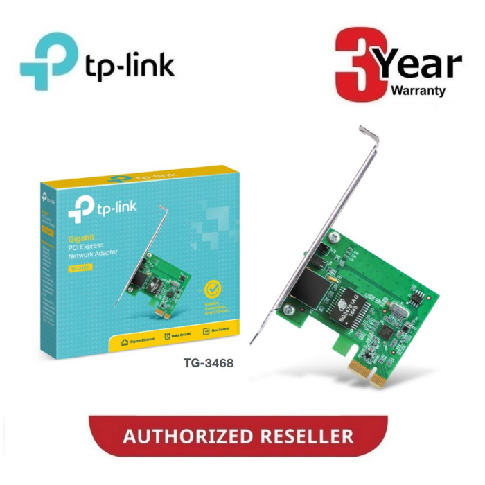 Tg-3468, Gigabit, Pci-Express, Ethernet Kartı