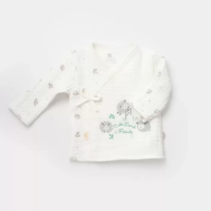 Lamb Friends 3Lü Zıbın Set Gri