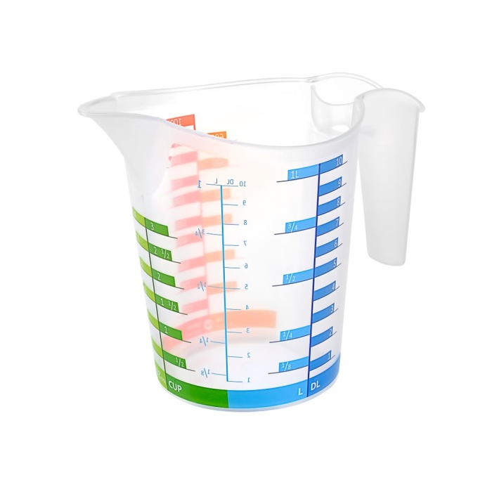 Ölçü Kabı Dereceli Renkli 500Ml