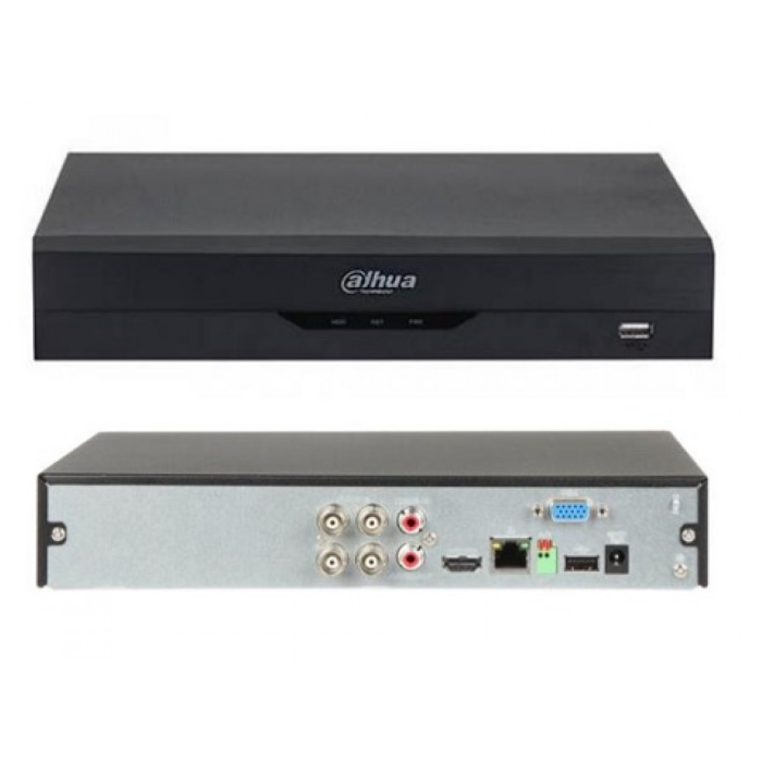 Dahua Xvr5104Hs-I3, 4Kanal, 5Mpix, H265+, 1 Hdd Desteği, 5In1 Dvr Cihazı