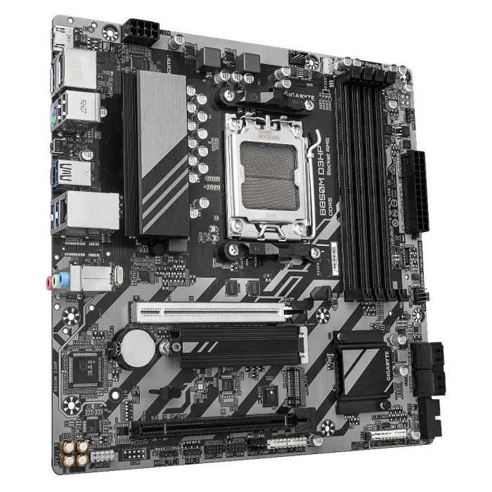 Gigabyte B850M D3Hp, 4Xddr5, 2Xm.2, 2Xdp, Hdmi, Type-C, Amd Ryzen 7000 Serisi, Am5 Soket Anakart