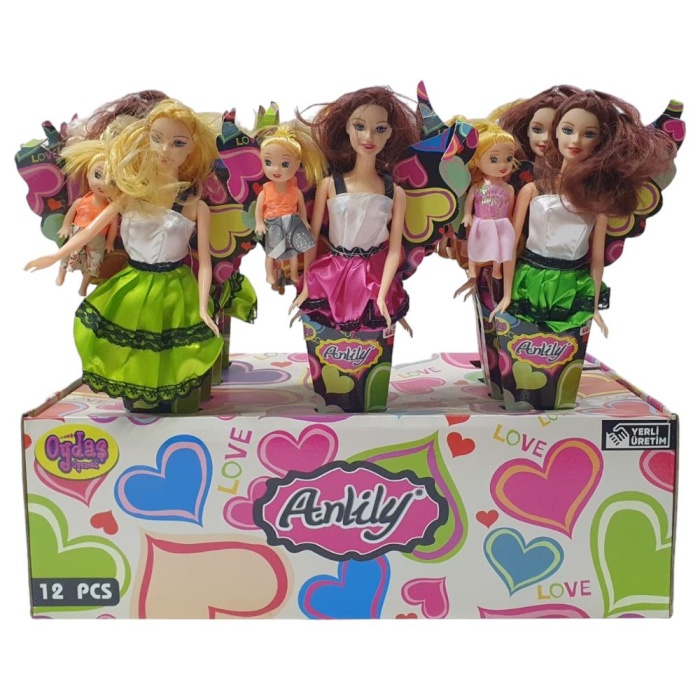 Anlily 2 Li Külahlı Bebek - 02286