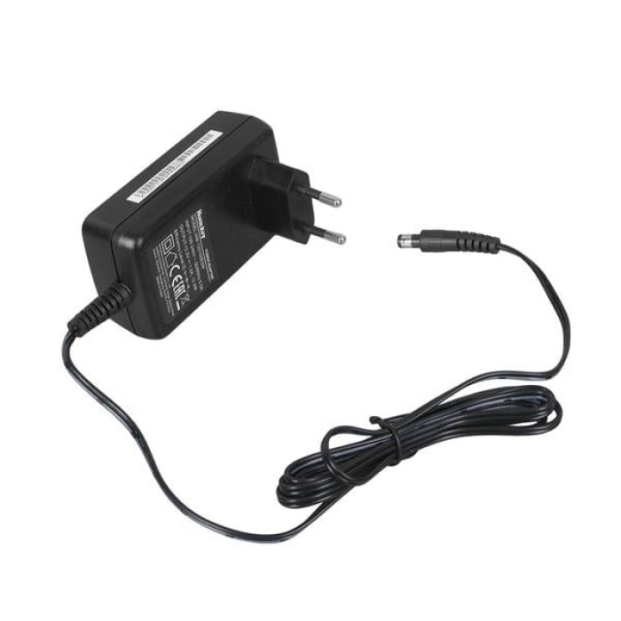12 Volt - 1 Amper 5.5X2.5 Mm Uçlu Plastik Kasa Priz Tip Adaptör