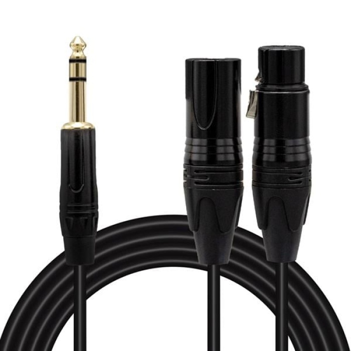 Ld390A Canon Erkek Dişi - 6.3 Mm Stereo Erkek 1.5 Metre Kablo