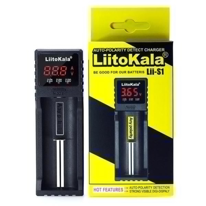 Lii-S1 Pil Şarj Cihazı