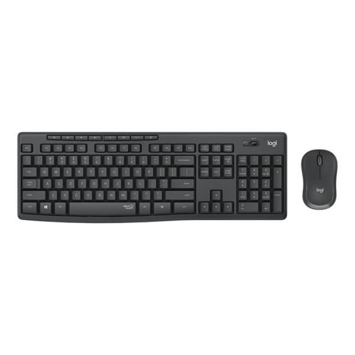 Mk295 Q Tr Siyah Kablosuz Klavye Mouse Set