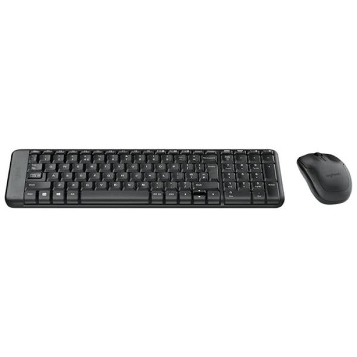 Mk220 Q Tr Siyah Kablosuz Klavye Mouse Set