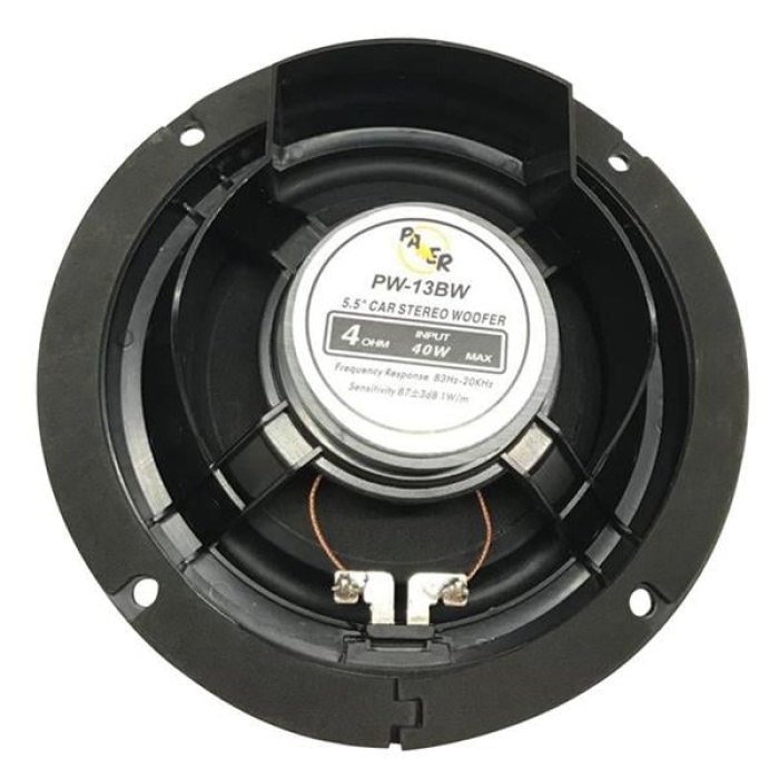 Pw-13Bw 4 Ohm 40 Watt 13 Cm Tekli Hoparlör