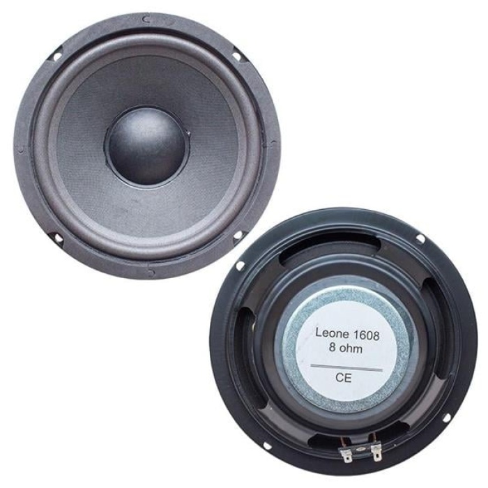 1608 16 Cm 8 Ohm Twetersız Tekli Hoparlör