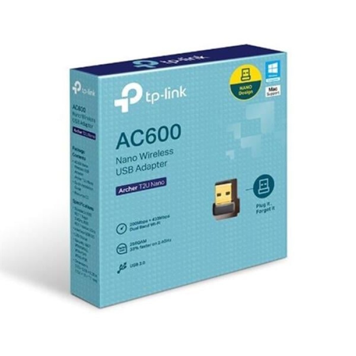 Archer T2U Nano Ac600 600 Mbps Usb Wireless Adaptör