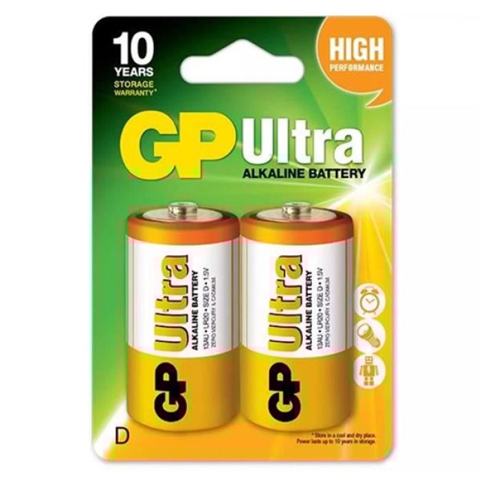 13Au-2U2 Ultra Alkalin (D) Kalın 2Li