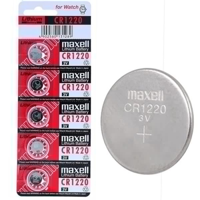Cr1220 3 Volt Lityum 5Li Düğme Pil