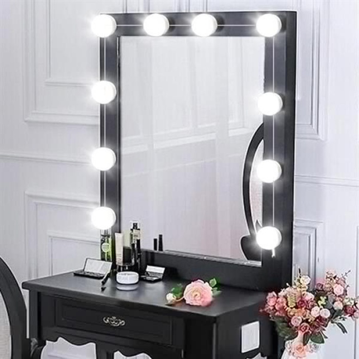 Pm-7316 10Lu Beyaz Makyaj Aynası Işığı