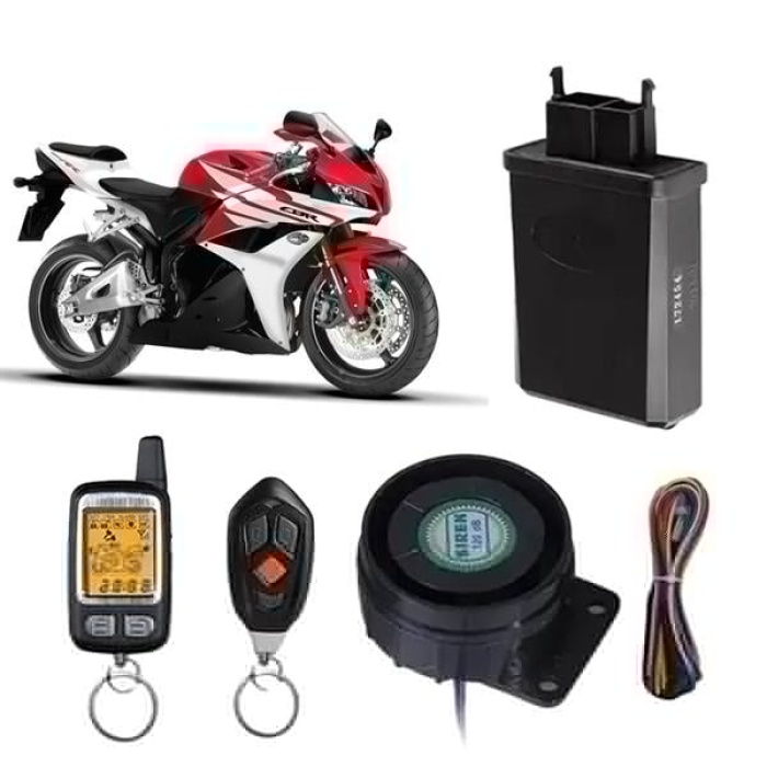 Pm-22737 Spy 120 Desibel Sesli Ve Titreşimli Motosiklet  Alarm Sistemi