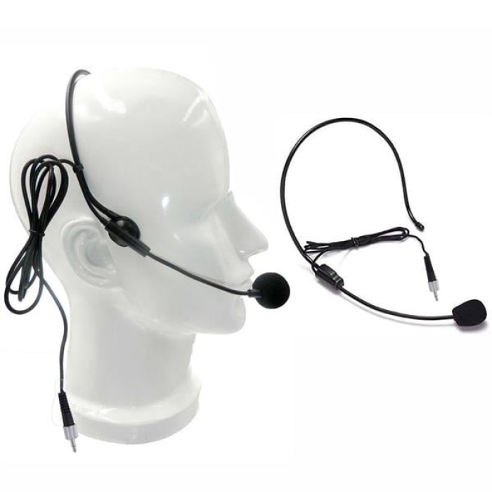 Osw W-2 Kablolu 3.5 Mm Vidalı Headset Telsiz Kafa Mikrofonu