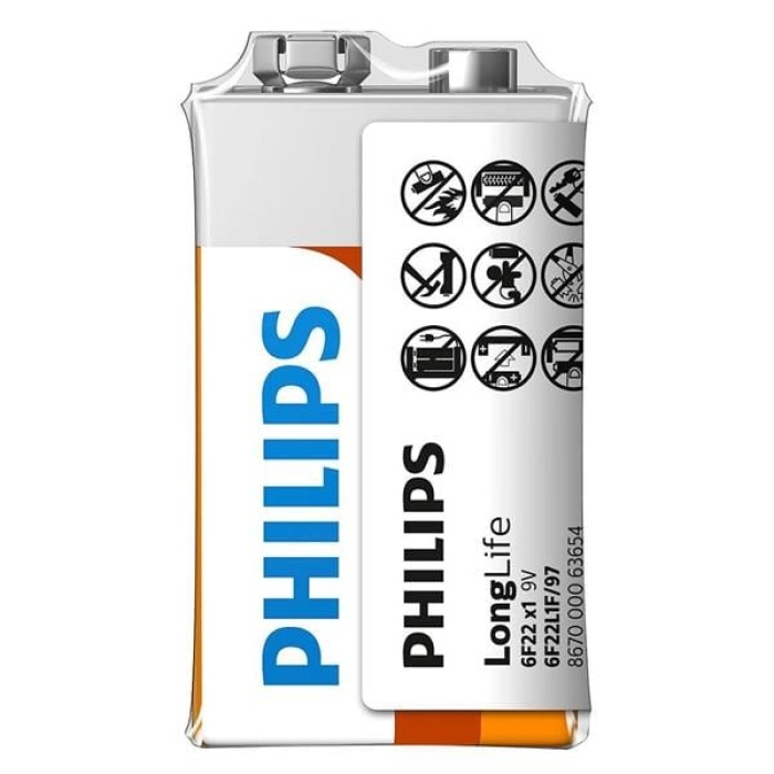 Extra Zinc Çinko Chloride 6F22 9 Volt Pil (12Li Paket)
