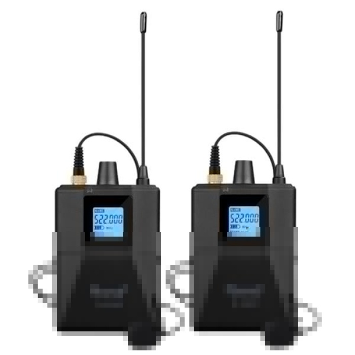 R-2200 Uhf 2 Yaka Kablosuz Telsiz Mikrofon Seti