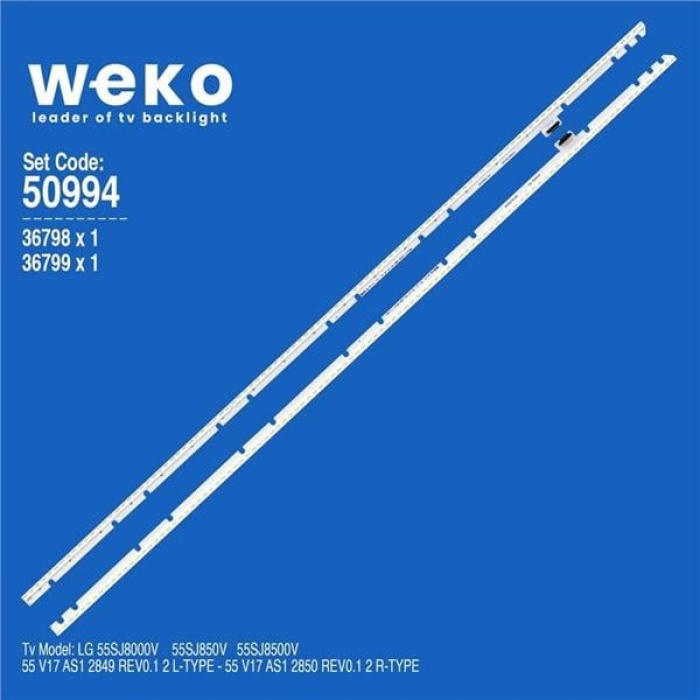 Wkset-5994 36798X1 36799X1 55 V17 As1 2849 Rev0.1 2 L/R Type 2 Adet Led Bar (102Led)