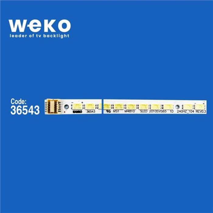 Wkset-6192 36543X2 Sled 2010Svs65 1D 240Hz-104 Rev.3 1 2 Adet Led Bar (104Led)