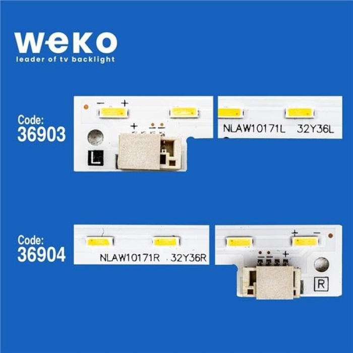 Wkset-6198 36903X1 36904X1 Cmkm-Mb2S  Nlaw10171L/R  2 Adet Led Bar (36Led)