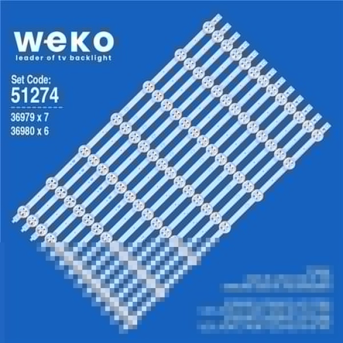 Wkset-6274 36979X7 36980X6 Svs550Af3 (Ltı550Hn11,Lj07-01236A/B 13 Adet Led Bar