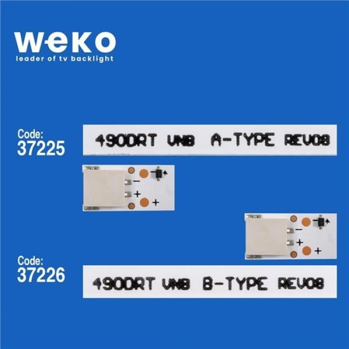Wkset-6536 37225X4 37226X2 Vestel 500Drt Vnb A/B-Type Rev08/09  6 Adet Led Bar (5Lens)