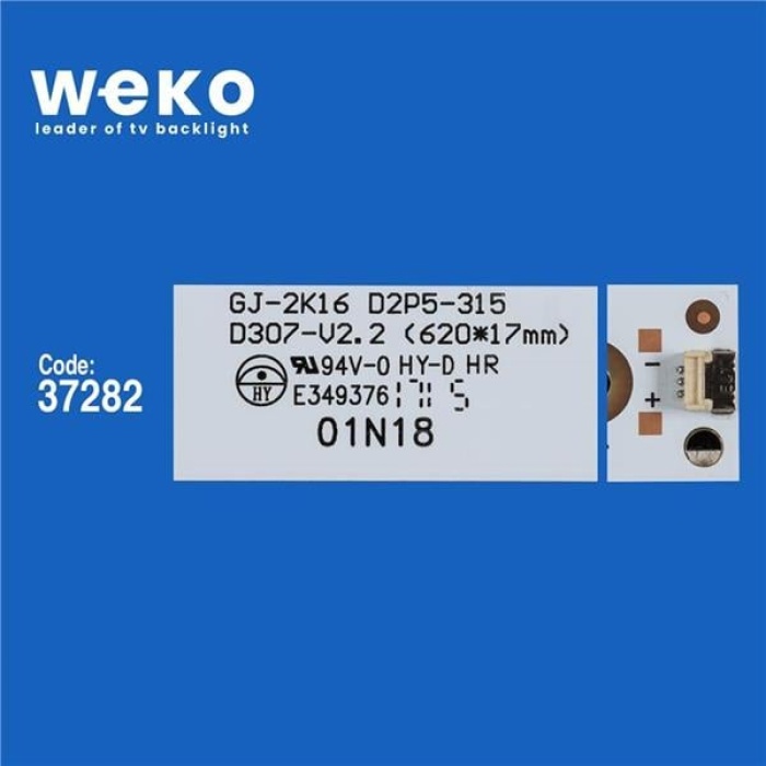 Wkset-6618 37282X3 Gj-2K16 D2P5-315 D407-V1.2  3 Adet Led Bar