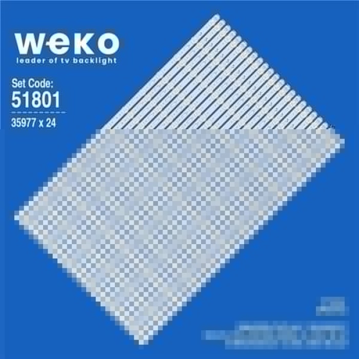 Wkset-6801 35977X24 Q80-65S-12Ea Bn96-48089A 24 Adet Led Bar
